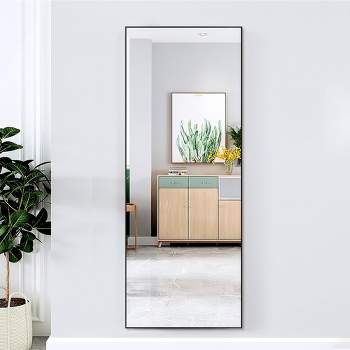 Neutypechic Metal Framed Rectangle Full Length Mirror Large Mirror Freestanding Mirror