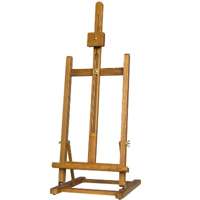 Creative Mark Tabletop Artist Easel Van Gogh 29-38” Tall Folding Display Easel, H-Frame Wood Studio Art Easel