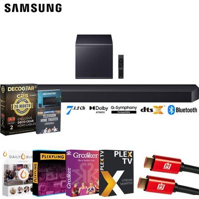 Samsung Q series Soundbar HW-Q900F 7.1.2 ch Subwoofer 2025 w/ 26 Months Protection Bundle
