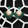 SOHI Women's Gold Tassel Drop Earrings - 2 of 3