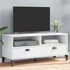 vidaXL TV Stand Storage Media Console Entertainment Center Solid Wood Pine - 2 of 4
