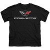 Boys' Short Sleeve Chevrolet Corvette Modern Emblem T-Shirt - 2 of 4