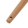 Unique Bargains Spoon Hand Wash Only Pasta Claw Silicone Wooden Handle 12.6" 1 Pc - 3 of 4
