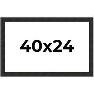 PosterPalooza | Contemporary Black Picture Frame - UV Acrylic, Backing Board, Hanging Hardware Included - 1 of 4