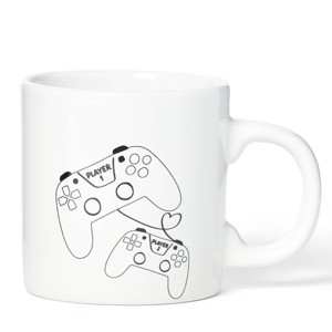 10oz DIY Fathers Day Mug Gamer Dad - Bullseye's Playground™ - 1 of 3