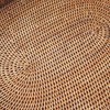 Plum & Post Burma Rattan Oval Serving Trays Set of 3 - 4 of 4