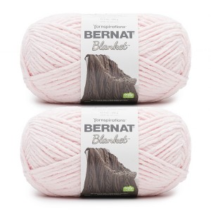 Bernat Blanket Big Ball Yarn 24 Pack-Blush Pink - 1 of 4