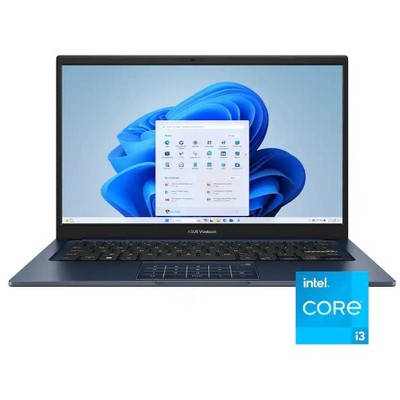 ASUS - Vivobook 14 14" FHD Laptop - Intel Core i3 - 8GB Memory - 128GB SSD - Quiet Blue