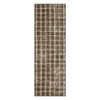 Modern Checkered Area Rug Farmhouse Geometric Print Rugs for Living Room Bedroom Low Pile Non-Slip Rug - 3 of 4