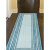 Liora Manne Carmel  Indoor/Outdoor Rug  Aqua.. - 2 of 4