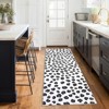 Modern Animal Print Rug, Bohemian Leopard Print Carpet, Washable, Non-Slip, Non-Shedding, for Living Room, Office, Dormitory, Bedroom - 2 of 4
