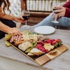 NFL New England Patriots Covina Acacia Wood and Slate Black with Gold Accents Serving Tray - 4 of 4
