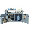 VYNXARIA K&K 53.3" Outdoor Kitchen Island: Stylish Grill Cart with Raised Shelf & Storage - 4 of 4