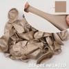 PartyWoo Balloons Champagne Gold Metallic 12 Inch 50 pcs - 4 of 4
