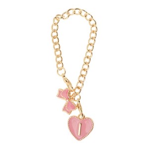 Unique Bargains Heart Bow Water Cup Pendant 1 Pc - 1 of 4