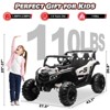JOYRACER 24V Ride on Car w/ Remote Control, 4WD Powered Electric Off-Road UTV with 4*200W Motors - 2 of 4
