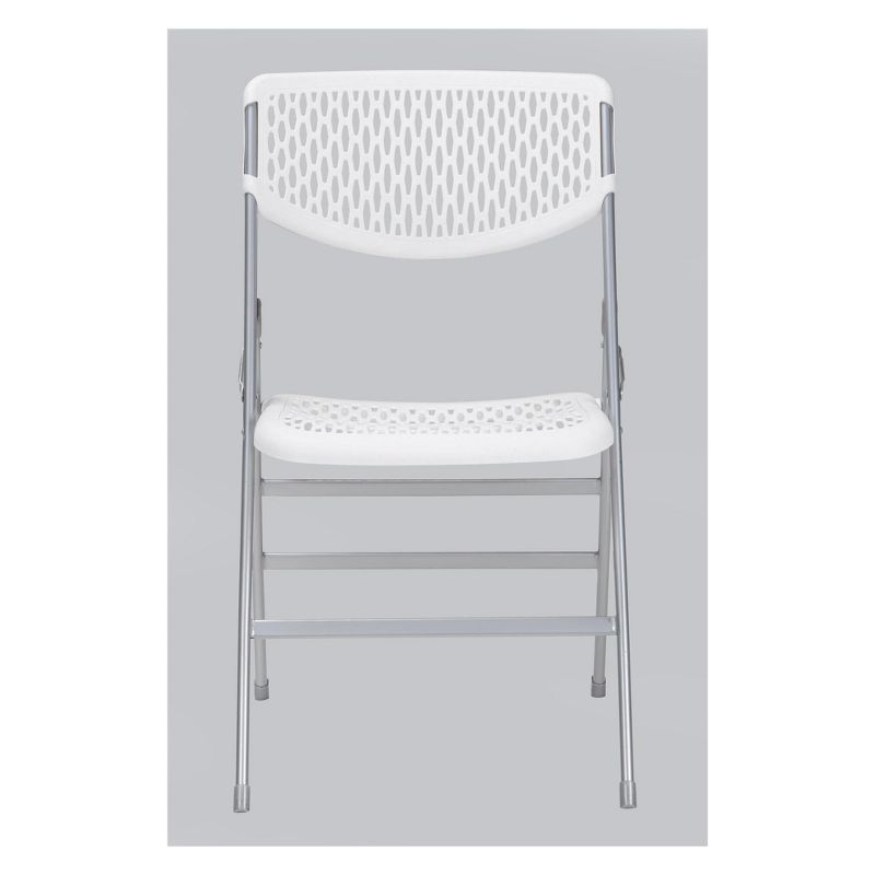 Commercial Resin Mesh Folding Chair Black - Cosco, 2 of 9