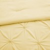 Peace Nest 3 Pieces Pinch Pleat Comforter and Pillowcases Set, Soft Lightweight Fluffy All Season Bedding Set - 4 of 4