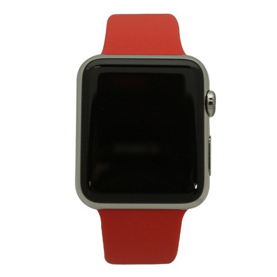 Olivia Pratt Solid Silicone Apple Watch Band Medium to Large Size Wrist M/L only.  Made for 6.5 to 8.5 inch Wrists.