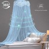 YEERSWAG Versatile Bed Canopy Bed Curtain Net For Single to King Size Best Gift For Girls - 2 of 4