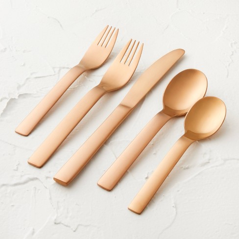 20pc Stainless Steel Silverware Set Copper - Opalhouse™ designed with Jungalow™ - image 1 of 3