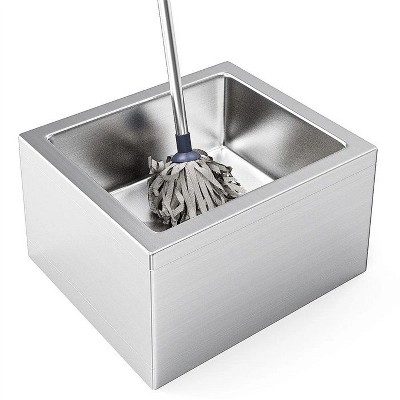 winado 19 X 22 in. Stainless Steel Floor Mount Mop Sink