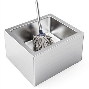 winado 19 X 22 in. Stainless Steel Floor Mount Mop Sink - 1 of 4