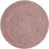 Unique Loom Eco Verse Indoor Outdoor Washable Gretchen Lines Washable Flatweave Hand Made Area Rug - 2 of 4
