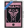Trends International MLS Inter Miami CF - Logo 25 Framed Wall Poster Prints - 3 of 4
