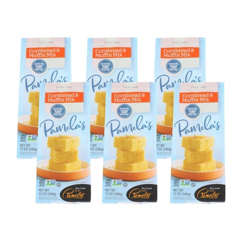 Pamela's Cornbread And Muffin Mix - Case Of 6/12 Oz : Target