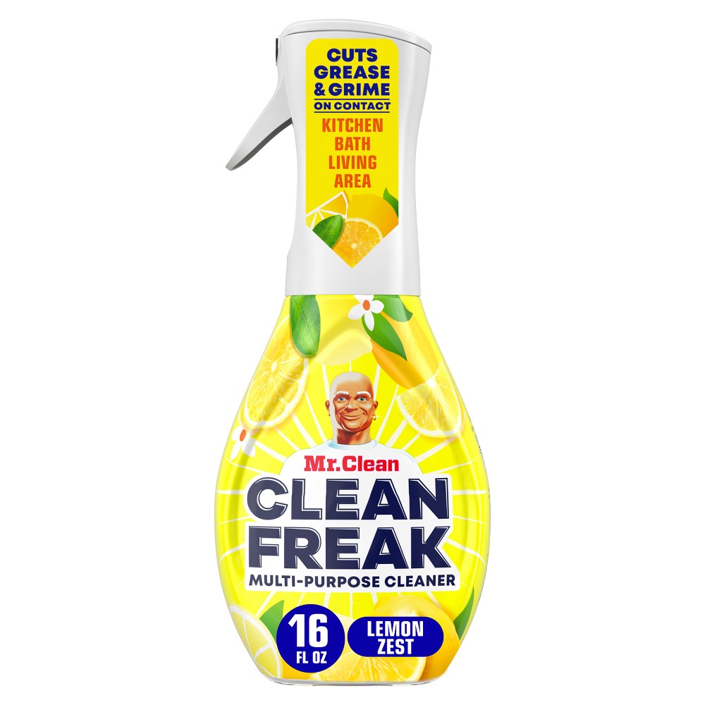 GTIN 037000791294 product image for Mr. Clean Lemon Zest Clean Freak Multi-Purpose Cleaner - 16 fl oz | upcitemdb.com