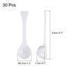 Unique Bargains Plastic Disposable Coffee Spices Measuring Spoon with Short Handle 30 Pcs - 2 of 4