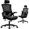 Swivel Office Chair - NEO Chair™: Headrest,Lumbar Support,Adjustable Height - 4 of 4