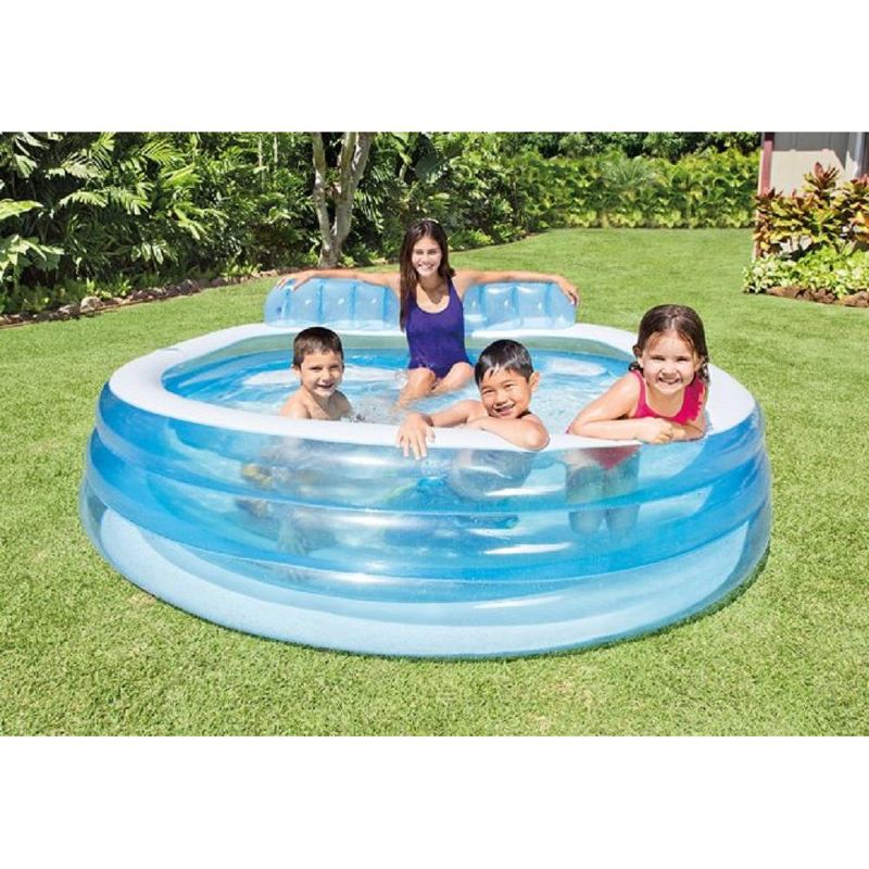 Intex Swim Center Family Lounge Inflatable Above Ground Pool - 57190EP, 2 of 4