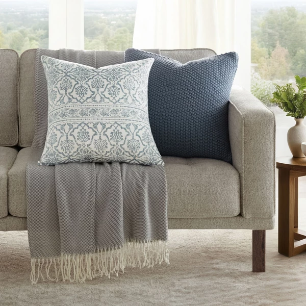 Stone Throw Pillows, 2-Pack 20x20