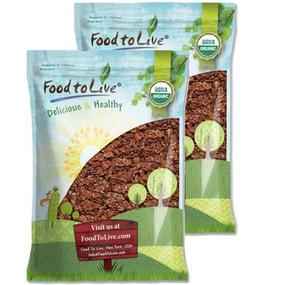 Organic Dry Roasted Pecan Halves - by Food To Live