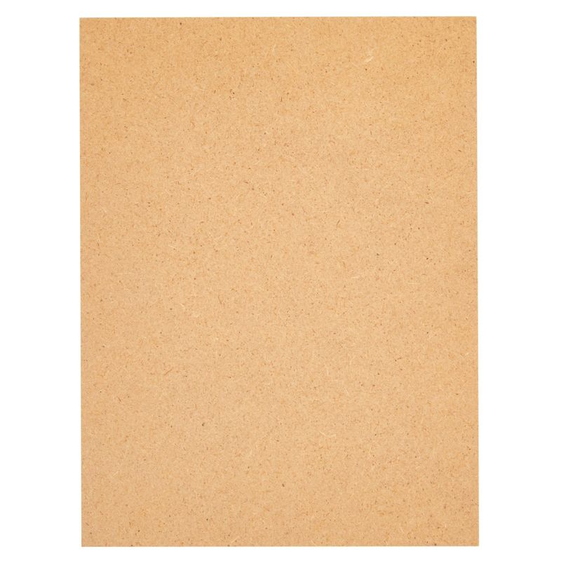Juvale 30 Sheets Thin MDF Wood Boards for Crafts and DIY Projects, Medium Density Fiberboard, 2mm Thick (Brown, 6 x 8 In), 5 of 8
