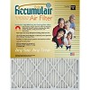 Accumulair Gold Air Filter -  10" Height x 20" Width x 1" Depth - 2 of 2