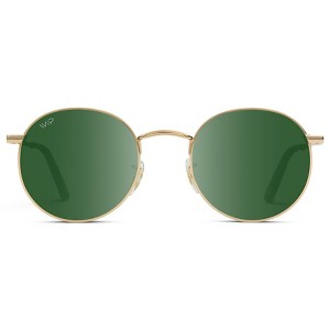 WMP Eyewear Trendy Round Metal Frame Polarized Sunglasses - 1 of 4