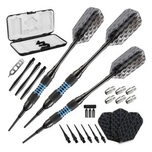 Viper Bobcat Adjustable Weight Conversion Dart Set 16-19 Grams, Black Rings - 1 of 3