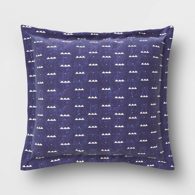 Arete Outdoor Pillow Back Navy - Threshold&#8482;