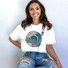 Simply Sage Market Women's Girl Put Your Records On Short Sleeve Garment Dyed Tee - 2 of 2