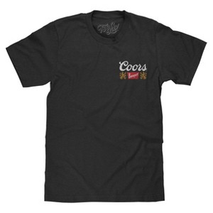 Made in the USA Coors Banquet Golden Colorado Front and Back Beer T-Shirt - Asphalt Gray Asphalt Gray XX-Large - 1 of 3