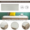Sapphtopaz Modern Storage Bench Upholstered Shoe Bench with 3 Drawers and 3 Rattan Baskets Shoe Storage Ottoman Entryway Bench for Bedroom - 4 of 4