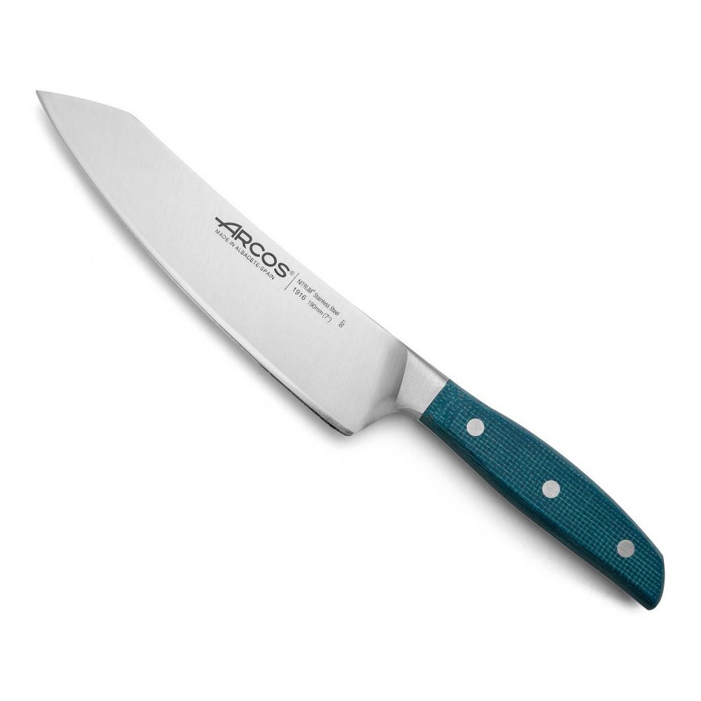 Arcos Brooklyn Rocking Santoku Knife Blue