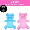 4E's Novelty 2 Pack Inflatable Gummy Bears - 24'' Large Fun Gummy Bear Party Decorations, Colorful Gummy Bear Decor, Perfect Gummy Bear Party Favors - 3 of 4
