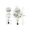 Artificial Olive Trees, Plastic Olive Tree, Home Decoration Plant, Adjustable, for Living Room, Bedroom, Home, Office - 2 of 4