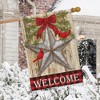 Briarwood Lane Festive Barnstar Winter House Flag Primitive Welco - 4 of 4