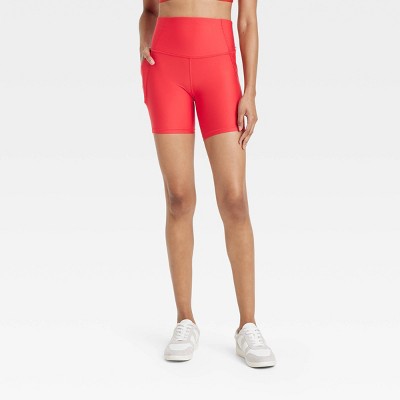 Women's Effortless Support High-Rise Pocketed Bike Shorts 6" - All In Motion™