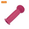 Unique Bargains Rubber Non-Slip Mushroom 7/8 Inch Bike Handlebar Grips 2 Pairs 4.33" - 3 of 4